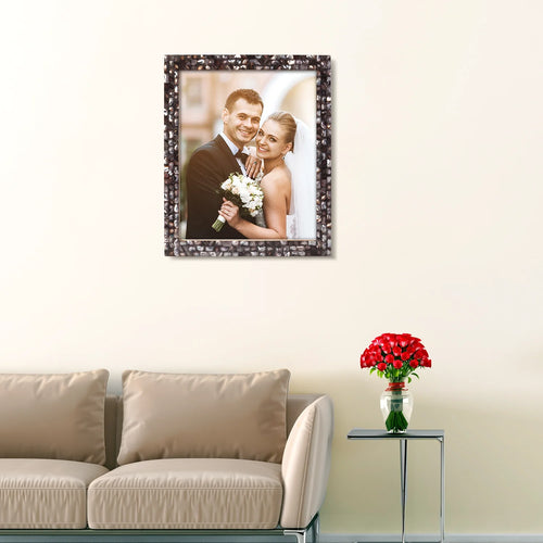 Poster Frame Mother of Pearl Collection, Grey, 20 Sizes