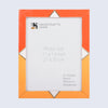 Poster Frame Menton Orange Collection Resin Inlay, 11x14