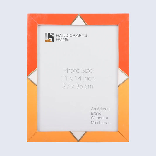 Poster Frame Menton Orange Collection Resin Inlay, 11x14