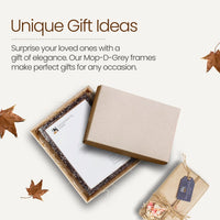 Poster Frame Mother of Pearl Collection, Grey, 20 Sizes
