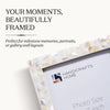 Picture Frame Combo Pack of 3 – Mother Of Pearl Collection, 5" x 7"