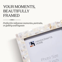 Picture Frame Combo Pack of 3 – Mother Of Pearl Collection, 5" x 7"