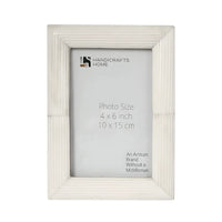 Picture Frame Hand-Carved Collection Bone Inlay White – 3 Sizes