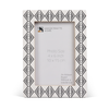 Black White Resin Inlay Diamond Arts Picture Frame 4x6 5x7