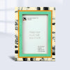 Picture Frames Abstract Ink Art Collection Resin Inlay - Green, 4x6 & 5x7