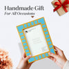 Picture Frame Classic Block Stripe Collection Resin Inlay, Turquoise – 4x6 & 5x7