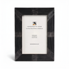 Shagrin Black Horn Inlay Picture Photo Frame 4x6 & 5x7