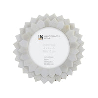 Baby Round Picture Frame Scalloped Radiance Collection - 4" x 4"