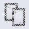 Casablanca Fumar Resin Inlay Picture Frame Set 2