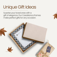 Casablanca Fumar Resin Inlay Picture Frame Set 2