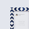 Picture Frame Lisbon Azul Collection Resin Inlay Blue & White – 3 sizes (Pack of 2)