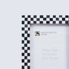 Picture Frame Manhattan Taxi Collection Resin Inlay Black & White – 3 Sizes (Pack of 2)