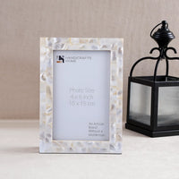 Mother of Pearl Inlay Picture Frame White 4x6 5x7 8x10