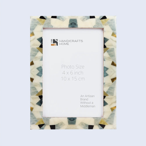 Picture Frame Pearlescent Prism Collection Mother of Pearl Multi – 3 Sizes