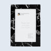 Picture Frame Rare Earth Marble Collection Resin Inlay Black – 3 Sizes