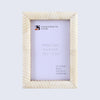 Picture Frame Sea Siren Ligeia Collection Bone Inlay White – 2 Sizes