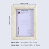 Picture Frame Sea Siren Ligeia Collection Bone Inlay White – 2 Sizes