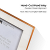 Picture Frame Classic Pattern Collection Bone Inlay White – 3 Sizes