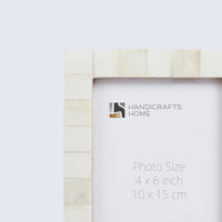 Poster Frames Classic Collection Bone Inlay, White ,2 Sizes