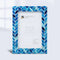 Blue White / 4x6