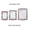 Arctic Stone Handmade Bone Inlay Picture Frame 4x6 5x7 8x10