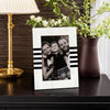 Contour Lado Modern Black & White Resin Inlay Picture Frames