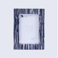 Picture Frame Koyala Kachcha Collection Bone Inlay Multi Color 4x6 5x7 8x10"