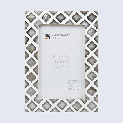 Picture Photo Frame Moor River Collection Mother of Pearl & Resin Inlay – 3 Sizes