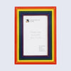 Picture Frame Spectrum Pride Collection Resin Inlay Multi-Color – 4x6, 5x7 & 8x10