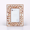 Wood Resin Inlay Botanical Photo Frame Alhambra 4x6 5x7