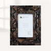 Picture Frame Artisan Voodoo Collection Horn Inlay Brown – 3 Sizes