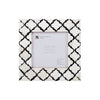 Picture Frame Moroccan Pattern Collection Bone & Resin Inlay Black White - 3 Sizes