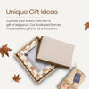 Picture Frame Scalloped Art Collection Bone Inlay Brown White 3 Sizes