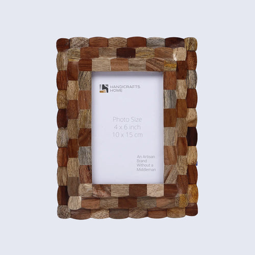 Picture Frame Artisan Hive Collection Wood Beige & Brown – 3 Sizes