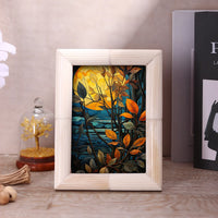 Picture Frame Hand-Carved Collection Bone Inlay White – 3 Sizes