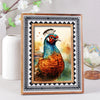 Picture Frame Geometric Collection Wood & Resin Inlay Black & White – 4x6 & 5x7"