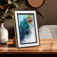 Black White Resin Inlay Picture Frame Layered Border 4x6 5x7