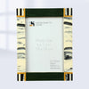 Picture Frame Abstract Ink Collection Resin Inlay Sea Green – 4x6 & 5x7"