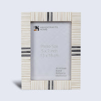 Ivory Ridge Bone Inlay Picture Photo Frame 4x6 5x7 8x10