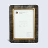 Picture Frame Shagrin Collection Horn Inlay & Brass Brown – 2 Sizes