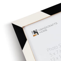 Artisan Bedazzle Black & White Picture Frames 4x6 5x7 8x10