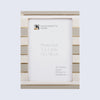 Picture Frame Contour Darado Collection Resin Inlay & Brass Gold –3 sizes