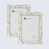 Picture Frame Mother of Pearl Collection Mother of Pearl Green Pack of 2 -3 sizes