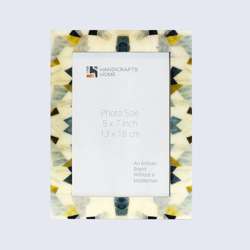 Picture Frame Pearlescent Prism Collection Mother of Pearl Multi – 3 Sizes