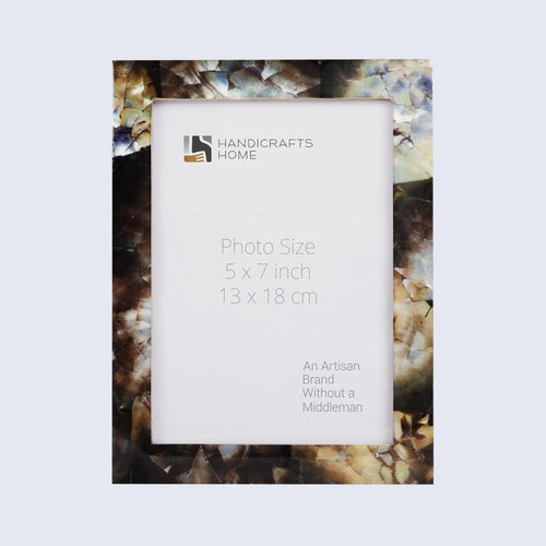 Picture Frame Rare Earth Infinity Collection Resin Inlay Multi – 3 Sizes