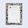 Picture Frame Rare Earth Corsica Pattern Collection Resin Inlay Multi – 3 Sizes