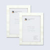 Picture Frame Classic Collection Bone Inlay White Pack of 2 – 3 sizes