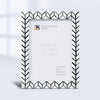 Picture Frame Artic Horizon Collection Bone Inlay & Resin Black & White – 3 sizes