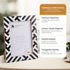 Picture Frame Avant Coco Collection Resin Inlay Black & White – 4x6, 5x7 & 8x10"