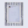 Picture Frames Kayala Saje Collection Bone Inlay, Grey-White, 4x6, 5x7 & 8x10